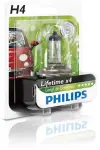 H4 блистер упаковка  60/55W 12V Philips LongLife EcoVision 12342LLECOB1 1шт.